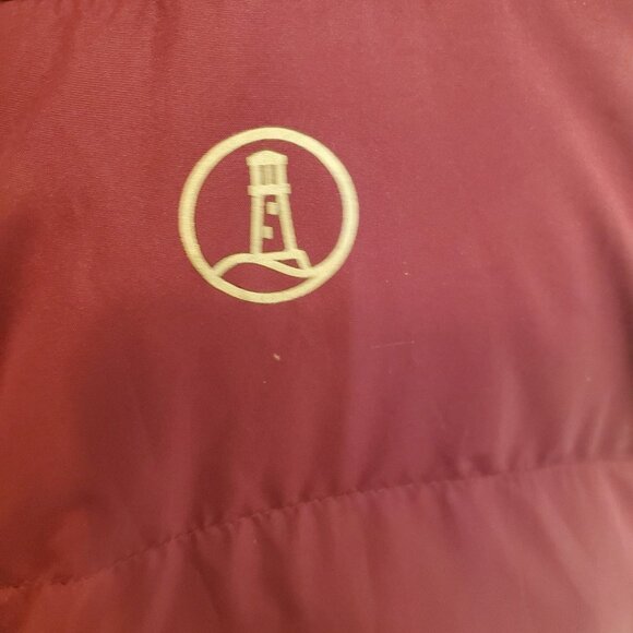 Lands' End Women's Down Puffer Vest Packable Down Outdoor Vest Purple SZ XL - Picture 4 of 6